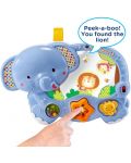 Интерактивна бебешка играчка Vtech - Музикално огледално слонче  - 3t