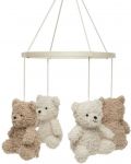 Музикална играчка за легло Jollein - Teddy Bear Biscuit - 2t