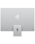 Настолен компютър AiO Apple - iMac, 24'', M1 8/7, 8GB/256GB, сребрист - 2t