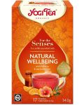 Natural Wellbeing Билков чай, 17 пакетчета, Yogi Tea - 1t