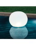 Надуваема LED лампа Intex - плаваща топка, бяла - 2t