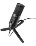 Настолен микрофон Audio-Technica - ATR2500x-USB, черен - 1t