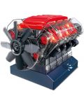 Научен STEM комплект Amazing Toys Stemnex - Двигател V8 с вътрешно горене - 2t