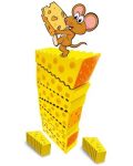 Детска игра за баланс с мишки Kingso - Кула от сирене - 3t