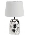 Настолна лампа Rabalux - Sonal , 40W, бяла/сребриста - 1t