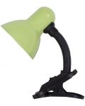 Настолна лампа с щипка Omnia - Kara, IP20, Е27, 40 W, зелена - 1t