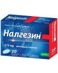Налгезин, 275 mg, 20 филмирани таблетки, Krka - 1t