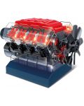 Научен STEM комплект Amazing Toys Stemnex - Двигател V8 с вътрешно горене - 3t