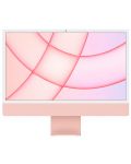 Настолен компютър AiO Apple - iMac, 24'', M1 8/7, 8GB/256GB, розов - 1t