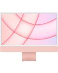 Настолен компютър AiO Apple - iMac, 24'', M1 8/8, 8GB/256GB, розов - 1t