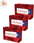 NatAspin H Комплект, 3 х 30 капсули, Valentis - 1t