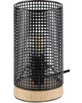 Настолна лампа Rabalux - Boogie 3180, черна, 25W - 1t