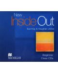 New Inside Out Beginner: Class CDs / Английски език (аудио CD) - 1t