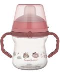 Неразливаща чаша със сламка Canpol - Bonjour Paris, 150 ml, розова - 1t