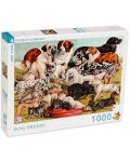 Пъзел New York Puzzle от 1000 части - Кучешки породи - 2t