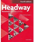 New Headway 4E Elementary Workbook with Key / Английски език - ниво Elementary: Учебна тетрадка с отговори - 1t
