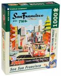 Пъзел New York Puzzle от 1000 части - Сан Франциско - 2t