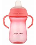Неразливаща се чаша Canpol - 250  ml, розова - 2t