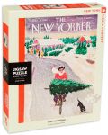 Пъзел New York Puzzle от 1000 части - Купуването на дърво - 2t