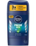 Nivea Men Стик против изпотяване Fresh Kick, 50 ml - 1t