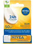 Nivea Sun Балсам устни Protect, SPF 50+, 4.8 g - 2t