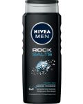 Nivea Men Душ гел Rock Salts, 3 в 1, 500 ml - 1t