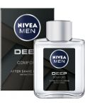 Nivea Men Лосион за след бръснене Deep, 100 ml - 1t