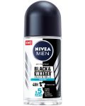 Nivea Men Рол-он Black & White Invisible, Fresh, 50 ml - 1t