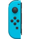 Nintendo Switch Joy-Con (ляв контролер) - неоново синьо - 2t
