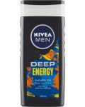 Nivea Men Душ гел Deep Energy, лимитирана серия, 250 ml - 1t
