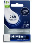 Nivea Men Балсам за устни Active Care, 4.8 g - 2t