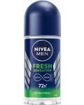 Nivea Men Рол-он против изпотяване Fresh Sensation, 50 ml - 1t