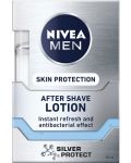 Nivea Men Лосион за след бръснене Silver Protect, 100 ml - 2t