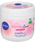 Nivea Успокояващ крем за лице и тяло Family Care, 450 ml - 1t