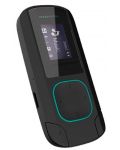 MP3 плеър Energy Sistem Clip - черен/зелен - 2t