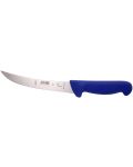 Нож за обезкостяване JMB - H2-Grip, извит, полутвърдо острие, син - 1t
