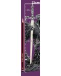 Нож за писма Nemesis Now Adult: Dragons - Black Dragon, 22 cm - 7t