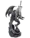 Нож за писма Nemesis Now Adult: Dragons - Black Dragon, 22 cm - 5t