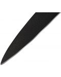 Нож за рязане на слайсове Samura - Shadow, 19.6 cm, черно незалепващо покритие - 3t