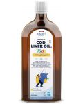 Norwegian Cod Liver Oil Kids, 500 mg, лимон, 500 ml, Osavi - 1t