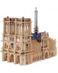 3D дървен пъзел Educa от 148 части - Катедралата Нотр Дам - 3t