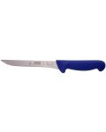 Нож за обезкостяване с право острие JMB - H2-Grip, полутвърд, 15 cm, син - 1t