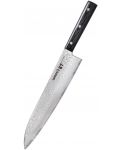 Нож на готвача Samura - Damascus, 67 слоя, 24 cm, дамаска стомана - 1t