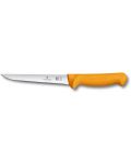Нож за обезкостяване Victorinox - Swibo, прав, твърдо острие, 16 cm - 1t