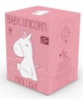 Нощна лампа Dhink - Unicorn mini, розова грива и рог - 7t