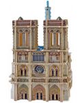 3D дървен пъзел Educa от 148 части - Катедралата Нотр Дам - 2t