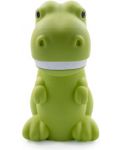 Нощна лампа Dhink - Dino, зелена - 2t
