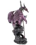 Нож за писма Nemesis Now Adult: Dragons - Purple Dragon, 20 cm - 5t