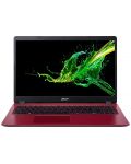 Лаптоп Acer Aspire 3 - A315-54K-535S, червен - 1t