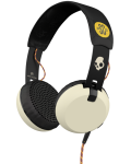 Слушалки с микрофон Skullcandy Grind - бели/черни - 1t